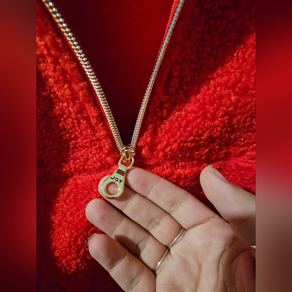 Joy lab pull over sherpa jacket L - Picture 3 of 6